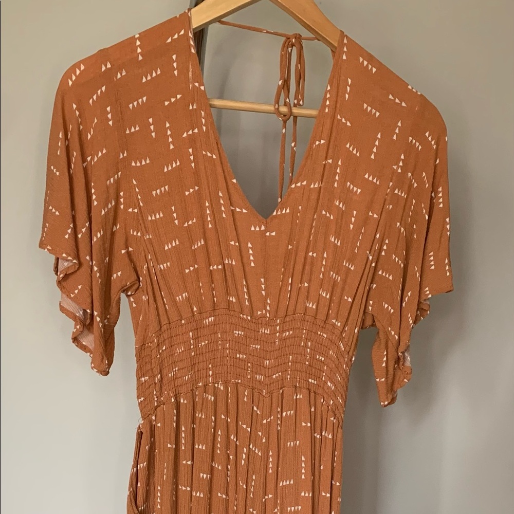 Wide leg relaxed jumper